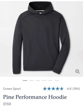 Peter Millar Pine performance hoodie